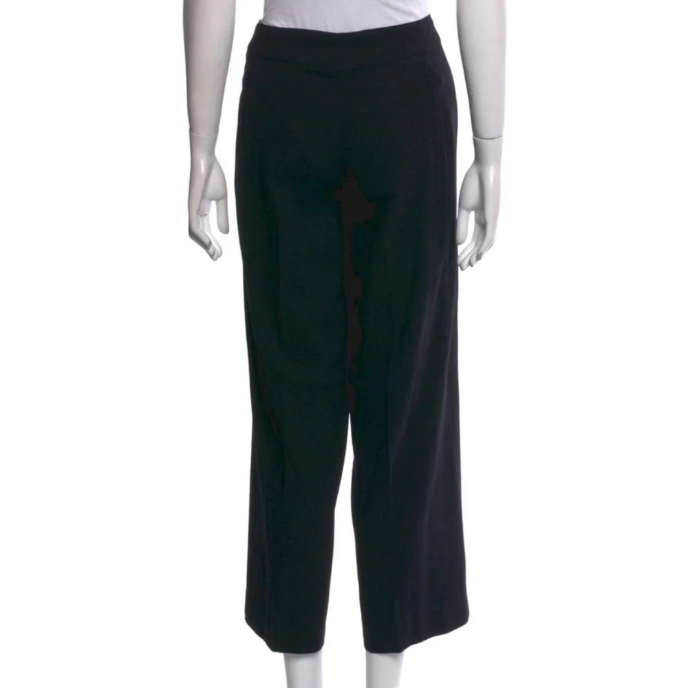 Vintage Chanel Boutique 1998 Black High-Rise Wide Leg Pants